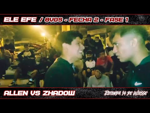 ALLEN vs ZHADOW -8vos- Fecha#2 - Ele Efe - Temporada 2022 / #TOURSJL