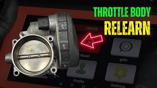 Throttle Body Relearn with a Scanner ||