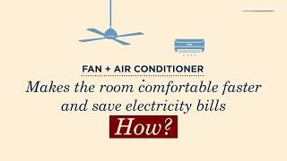 Why should we use a Fan with our ACs?
