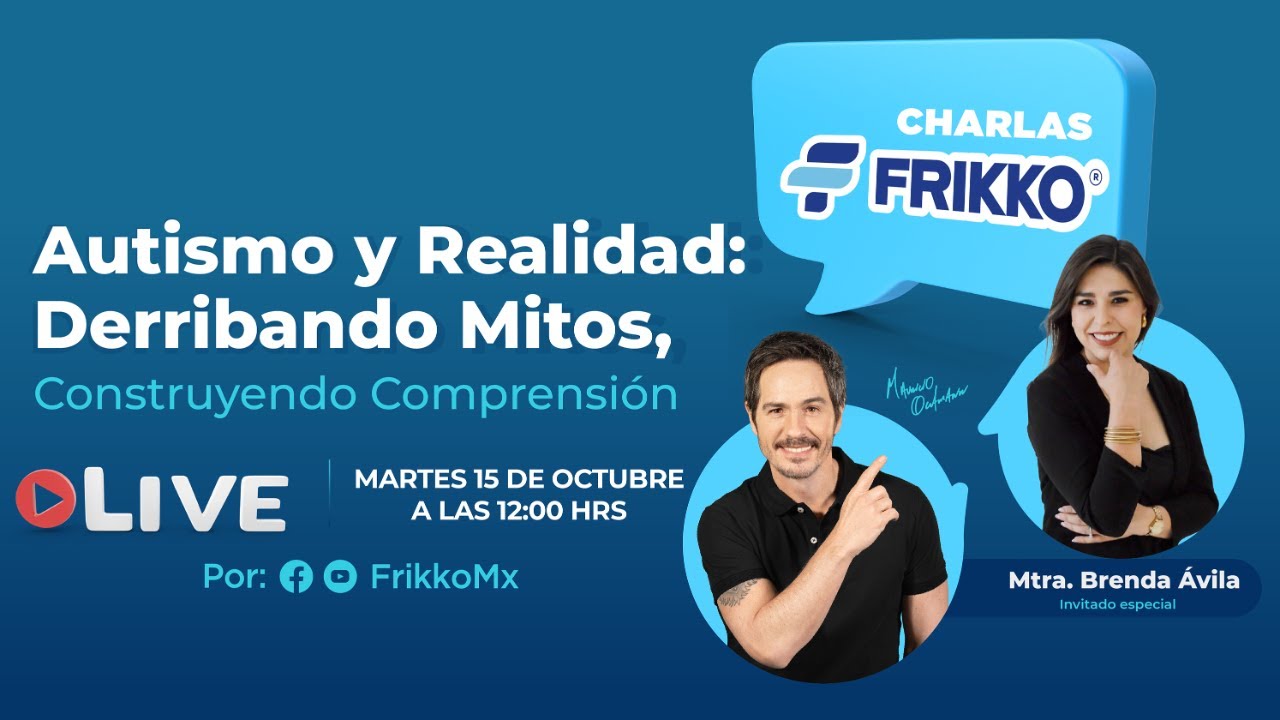5º Charla Frikko con Mauricio Ochmann y Brenda Ávila