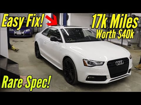 Copart: For $11k I Bought a Salvage 2017 Audi S5 (B8.5) with almost No Damage like Samcrac