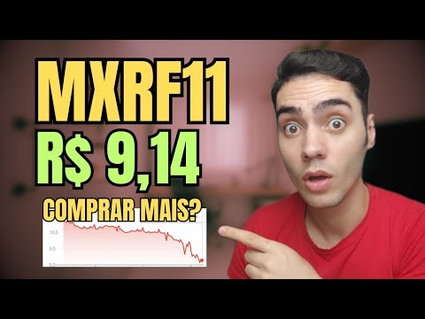 CHEGOU NO FUNDO DO POÇO! MXRF11 DE GRAÇA?