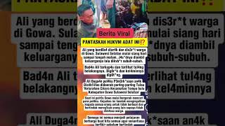 Download lagu Berita Viral Pantaskah Hukum Adat Ini#shorts #trendingshorts #shortsviral mp3