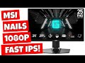 BUDGET 180hz Rapid IPS MSI G255PF E2 1080p High Spec 24 5 Gaming Monitor