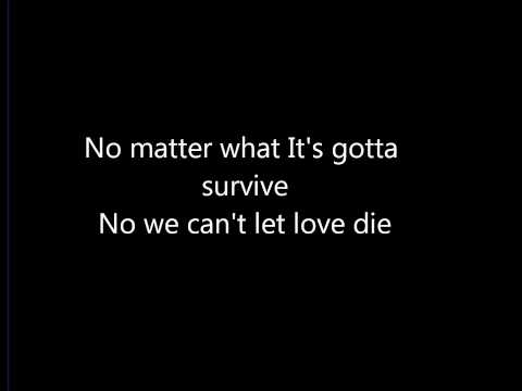 Can't Let Love Die- Tank Lyrics