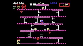 MSX Game: Donkey Kong (1986 Ocean Software)