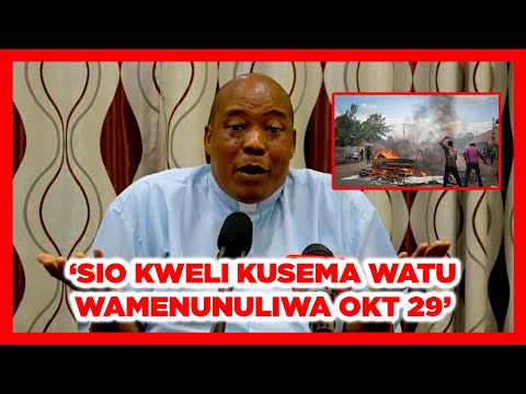 ''KUSEMA VIJANA WAMENUNULIWA ILI KUANDAMANA SIO SAHIHI''/VIJANA WANASEMA SABABU NI ''HATUKO SALAMA''