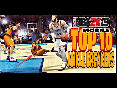 NBA2K19 MOBILE TOP 10 PLAYS DIRTIEST  CROSSOVERS | ANKLE BREAKERS | ANKLE INJURY WEEK 2