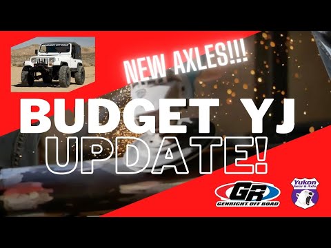 Check This Out! GenRight's Budget Built Jeep Wrangler YJ Gets New Axles Full Of Yukon Upgrades!