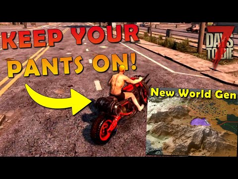 Alpha 20 Dev Livestream Recap #6 - NO PANTS! (7 Days to Die)