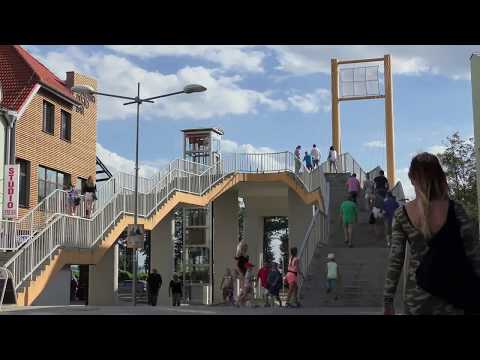 Giżycko stolica Mazur / Pasaż Portowy