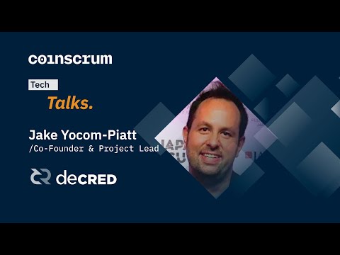 Decred v1.6 with Co Founder & Project Lead, Jake Yocom-Piatt