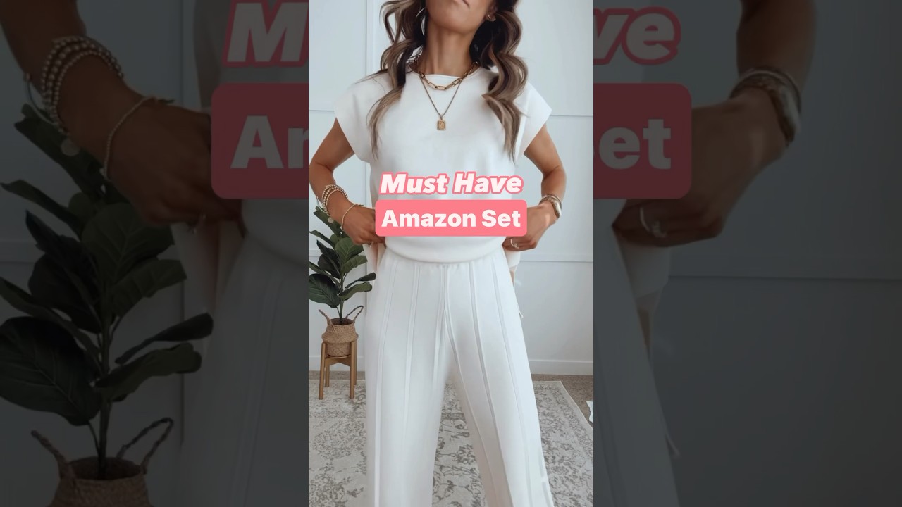 #Amazon Must Haves Two Piece Set | Shop link in YouTube profile under Amazon Storefront #amazonfinds