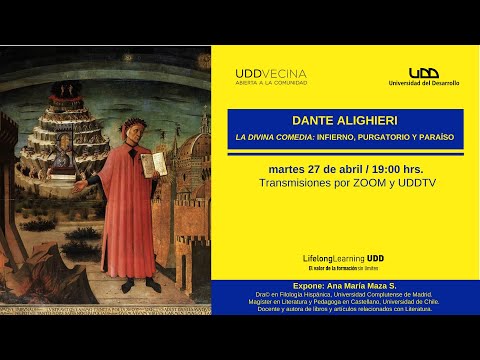 La Divina Comedia. Infierno, Purgatorio y Paraíso. Ciclo Dante Alighieri, a 700 años de su muerte