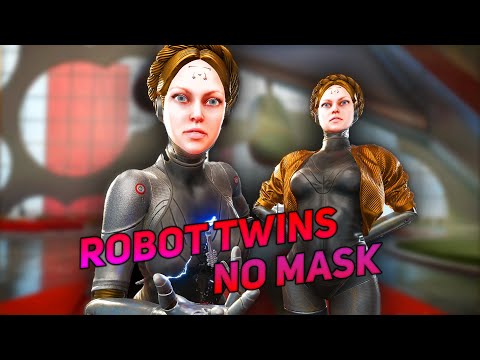 Meeting The Robot Twins Without Mask ( Full Face Reveal ) - Atomic Heart
