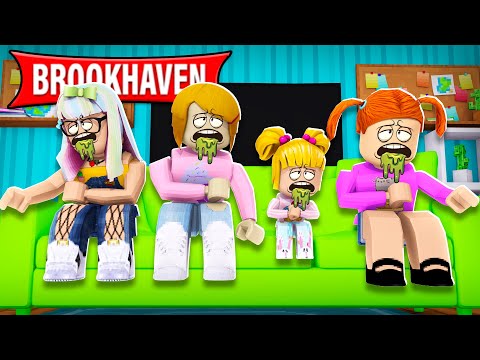 Roblox - Sick Day In Brookhaven With Molly And Daisy!