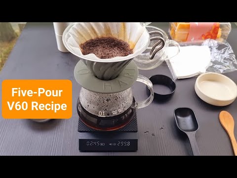 Pour-over Coffee Workflow: Five-Pour V60 Recipe by Matt Winton (2021 World Brewers Cup)
