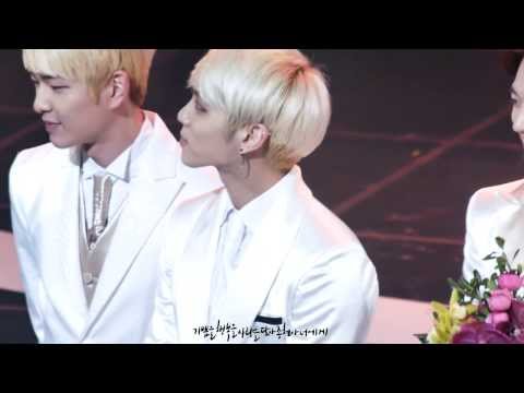 140116 골든디스크 샤이니 인기상 수상 SHINee won the Popularity Award in Golden Disk Awards