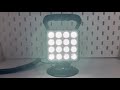 LED svetlo s magnetom 12/24V - 16x3W LED / CL napájanie / ECE R10 (115x190x47mm) - Video Youtube
