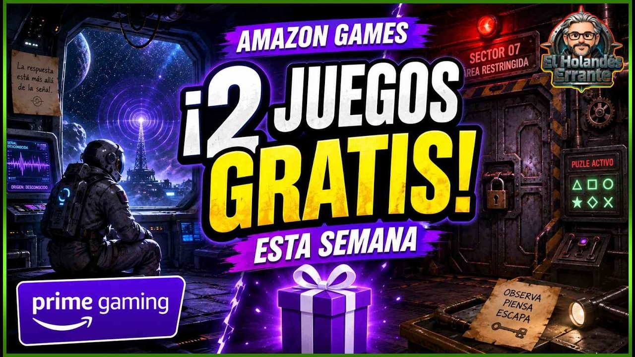 AMAZON REGALA 2 JUEGOS GRATIS esta SEMANA para PC | Prime Gaming Julio 2026