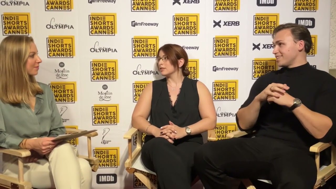 Cannes Indie Shorts Awards - Interview with Director Emily Stanley and Jason Farries