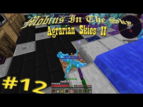 Agrarian Skies 2: Ep 12 - Functional Botania - Hydroangeas and Hopperhocks - Modded Minecraft
