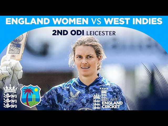 Beaumont & Jones Hit Hundreds | Highlights – England v West Indies | 2nd Women’s Metro Bank ODI 2025