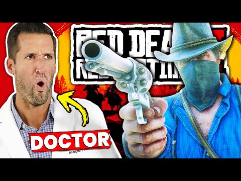 ER Doctor REACTS to Red Dead Redemption 2 Medical Emergencies
