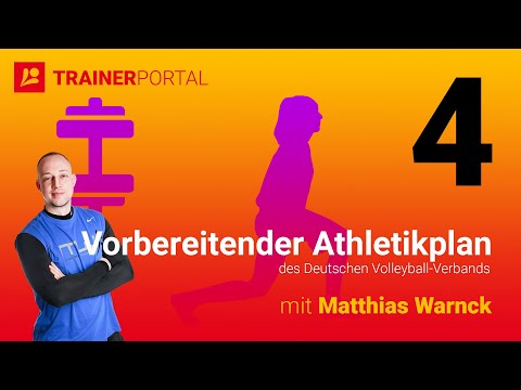 Vorbereitender Athletikplan des Deutschen Volleyball-Verbands: Teil 4