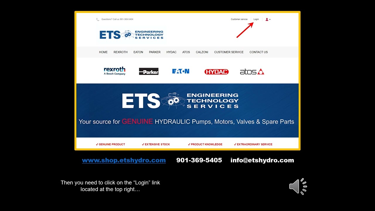 ETS Online Store  -  How to Register for Online Access