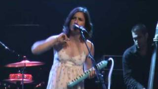Missy Higgins performing Angela with a funny instrument (Melodica) - Center Stage Atlanta 2-27-09