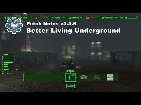 Sim Settlements: Patch - Better Living Underground