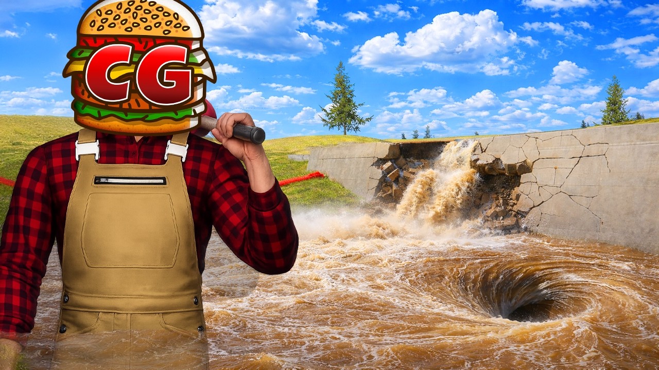 The Dam Failed… Can I Save the Church From Flooding? (DrainSim)