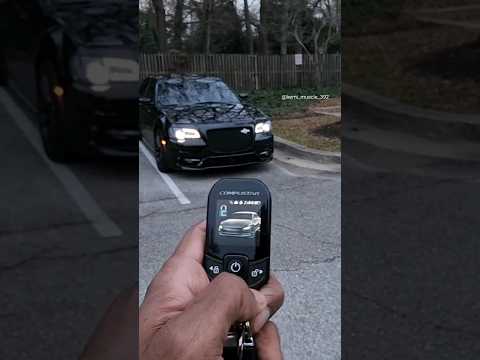 Best Car Alarm System T13 compustar 2023 Chrysler 300C 6.4L #shorts #mopar #viral #hemi #300c #car