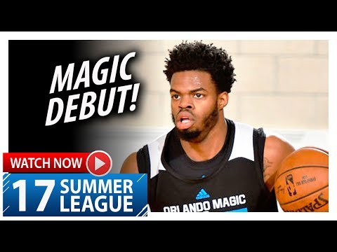 Derrick Walton Jr. Full SL Magic Debut Highlights vs Pacers (2017.07.01) - 10 Pts