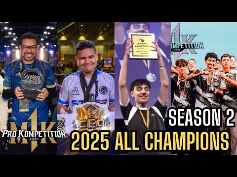 PRO KOMPETITION SEASON 2 MK1 ALL GRAND FINALS (FT. SONICFOX, KANIMANI, YTECZ, SCORPIONPROCS ...)