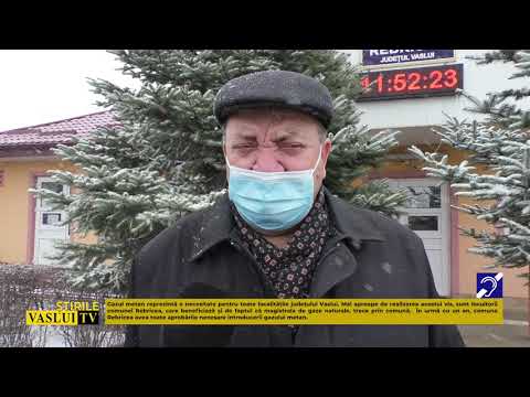 ȘTIRE PE CAND GAZ METAN LA REBRICEA?