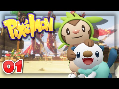 Starting a New Pokemon Adventure! | Pixelmon Server | Episode 1