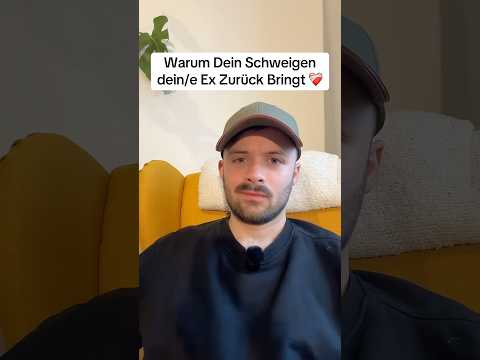 Warum dein Schweigen dein/e Ex Zur&uuml;ckbringt! #exzur&uuml;ck #nocontact #trennung #exfreund #exfreundin