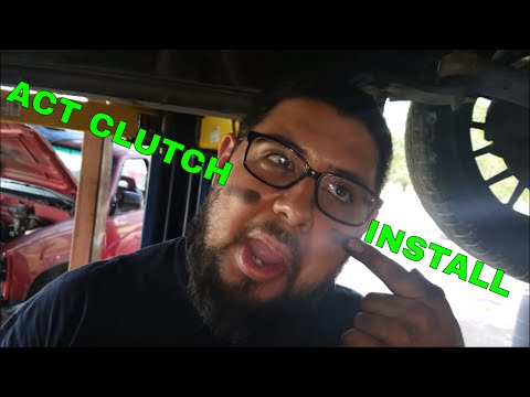 ACT clutch install.