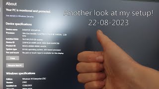 Setup Tour 22-08-23 - New Keyboard, Mouse, Case, Mic and GPU!