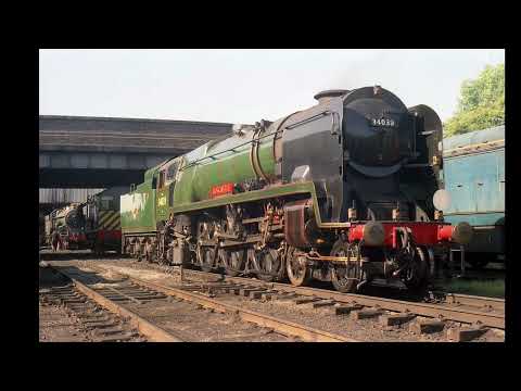 Preserved SR/BR West Country and Battle of Britain locomotives as of 2024