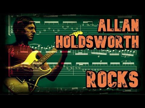 Allan Holdsworth - Rocks Solo (Transcription)