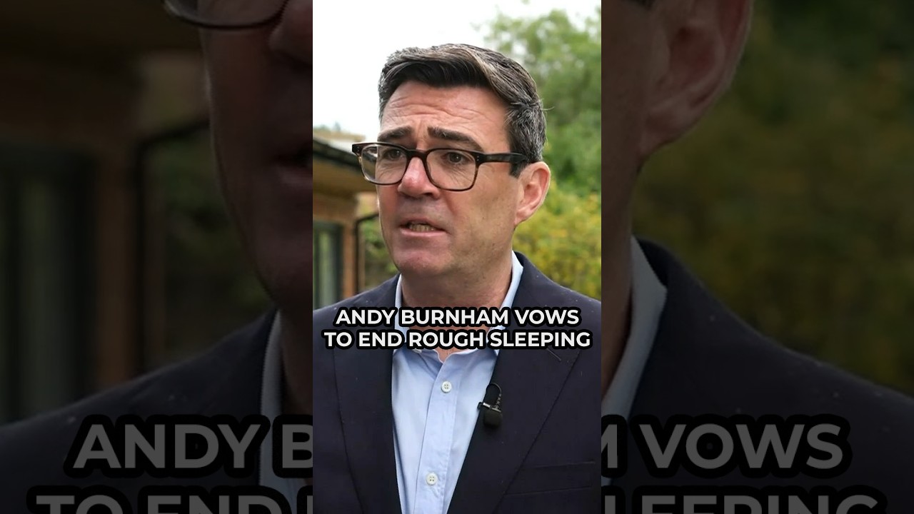 Video: Burnham announces £442m drive to offer rough sleepers routes off streets by Christmas