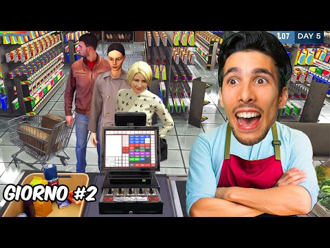 HO INGRANDITO IL SUPERMERCATO!! è ENORME!! | Shopkeeper Simulator