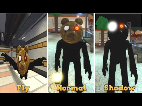 Piggy MR STITCHY Normal + Fly + Shadow Jumpscare