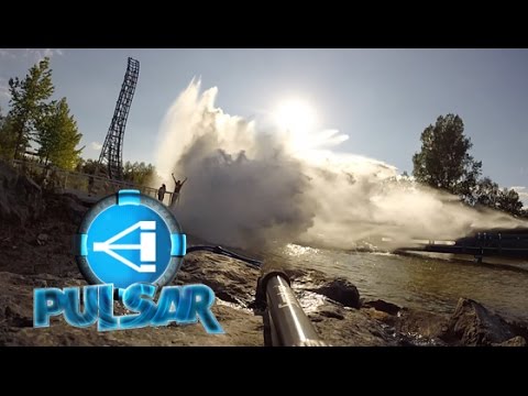 PULSAR, Walibi Belgium - World's first Mack Power-Splash coaster!