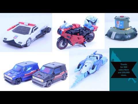 Transformers Legacy Velocitron Stop Motion Compilation (500 Subscriber Special)