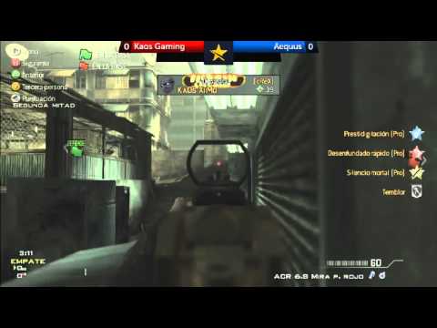 Dreamhack Valencia : KaOs Gaming  vs AeQuus : WBR1 - Map 1 (Spanish Commentary)