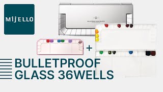 MIJELLO PLATINUM BULLETPROOF GLASS PALETTE 36 MWP 3036